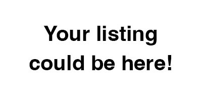 Your listing could be here!